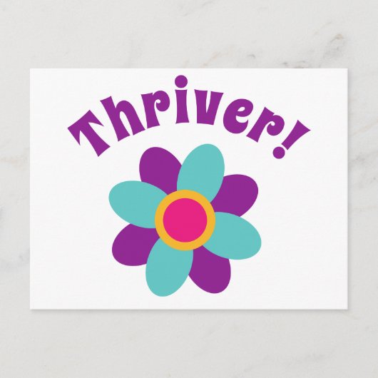 Thriver! Briefkaart (Voorkant)