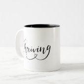 Thriving Tweekleurige Koffiemok (Voorkant links)