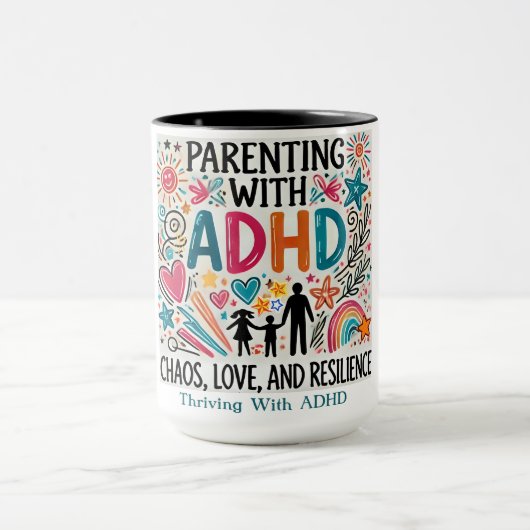 Thriving with ADHD - Ouderschap met ADHD Mok (Midden)