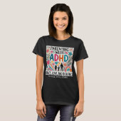 Thriving with ADHD - Ouderschap met ADHD T-shirt (Voorkant volledig)