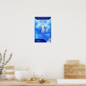 Throat Chakra Activering Poster (Keuken)