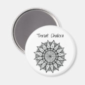 Throat Chakra magnet (Voorkant / Achterkant)