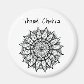 Throat Chakra magnet (Voorkant)