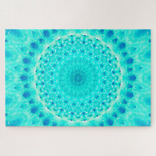 Throat Chakra   Mandala Art Legpuzzel