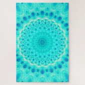 Throat Chakra | Mandala Art Legpuzzel (Verticaal)