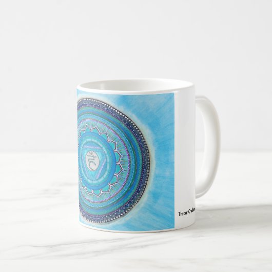 Throat Chakra Mandala Mok (Voorkant rechts)