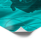 Throat Chakra Vishuddha Perfect Poster (Hoek)