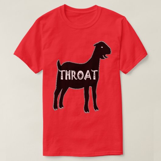 Throat Goat 2 T-shirt (Design voorkant)