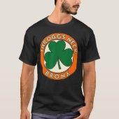 Throggs Neck Bronx NY Irish Shamrock  T-shirt (Voorkant)