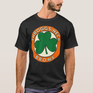 Throggs Neck Bronx NY Irish Shamrock  T-shirt