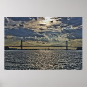 Throgs Neck & Whitestone Bridges Poster (Voorkant)