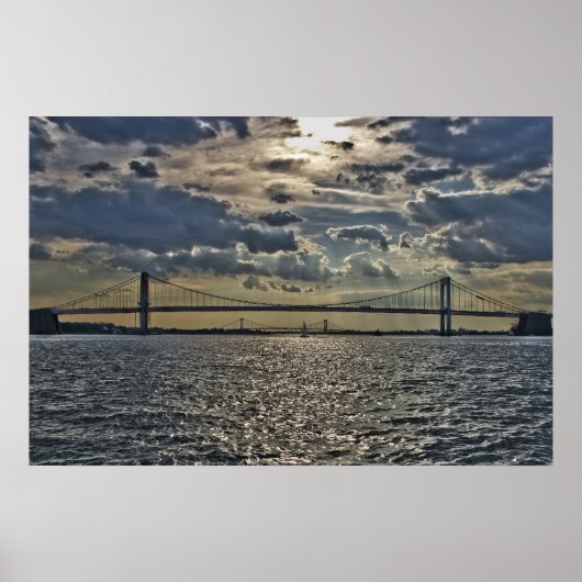 Throgs Neck & Whitestone Bridges Poster (Voorkant)