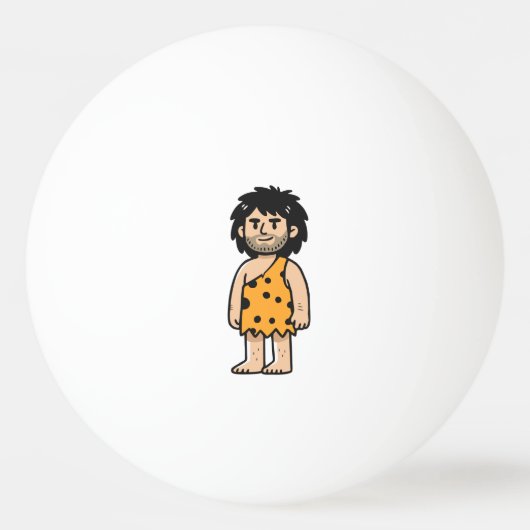 Throk grotman pingpongbal (Voorkant)
