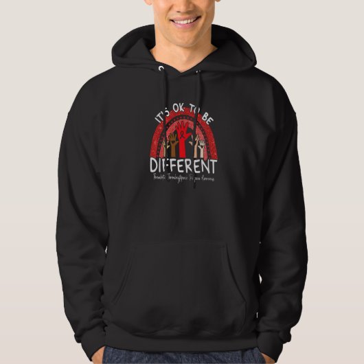 Thrombotic Thrombocytopenic Purpura Awareness Red  Hoodie (Voorkant)