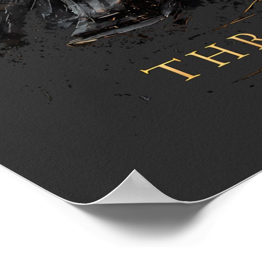 Throne of Dust Dark Fantasy Poster (Hoek)