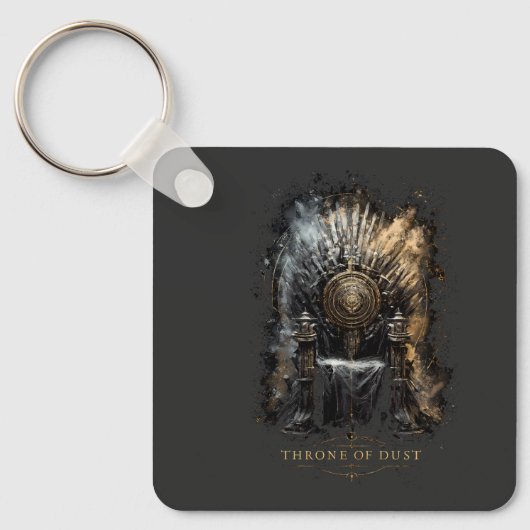 Throne of Dust Dark Fantasy  Sleutelhanger (Voorkant)