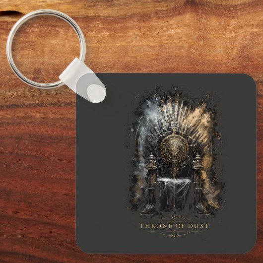 Throne of Dust Dark Fantasy Sleutelhanger (Voorkant)