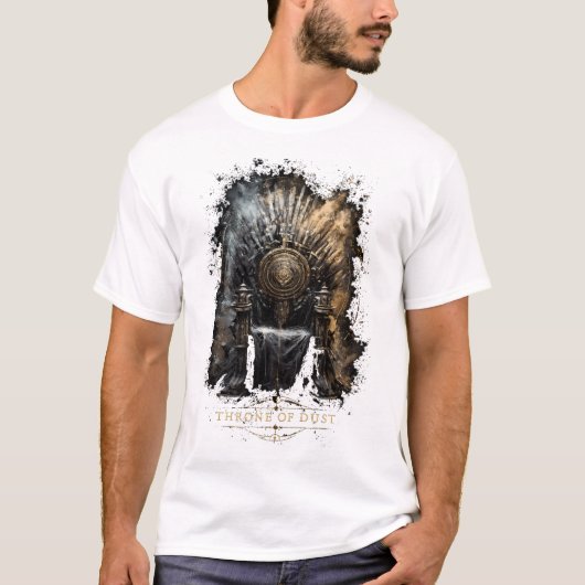 Throne of Dust Dark Fantasy T-shirt (Voorkant)