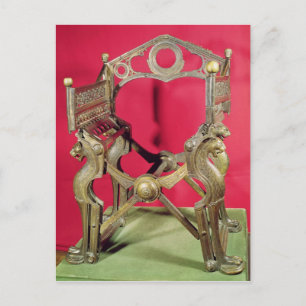 Throne of King Dagobert Briefkaart