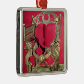 Throne of King Dagobert Metalen Ornament (Rechts)
