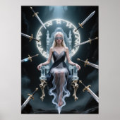 Throne of Runes: blinde ziener van het lege Poster (Voorkant)