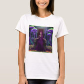 Throne of the Glowing mushrooms T-shirt (Voorkant)