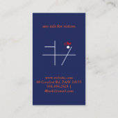 Throne Red op DeepBlue Visitekaartje (Achterkant)