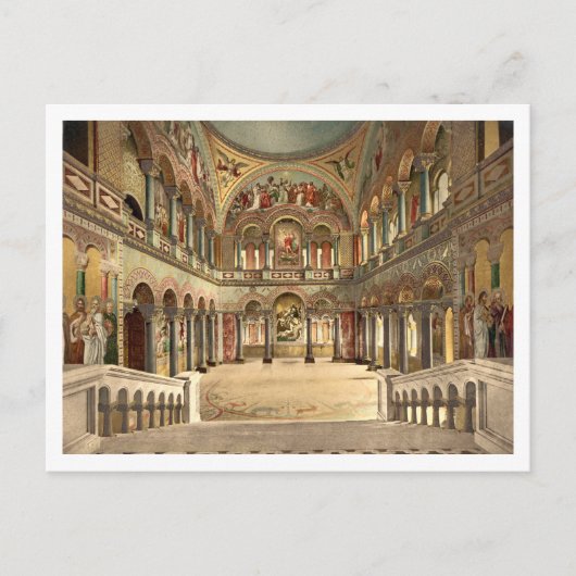 Throne Room, Neuschwanstein Castle, Duitsland Briefkaart (Voorkant)