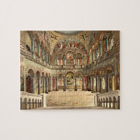 Throne Room, Neuschwanstein Castle, Duitsland Legpuzzel (Horizontaal)