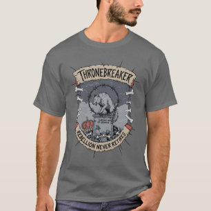Thronebreaker Wolf - Rebellion gaat nooit met pens T-shirt