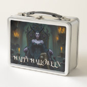 Throned Demon Queen bij kaarslicht (Voorkant)