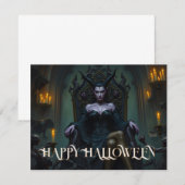 Throned Demon Queen bij kaarslicht (Voorkant / Achterkant)