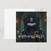 Throned Demon Queen bij kaarslicht (Voorkant / Achterkant)