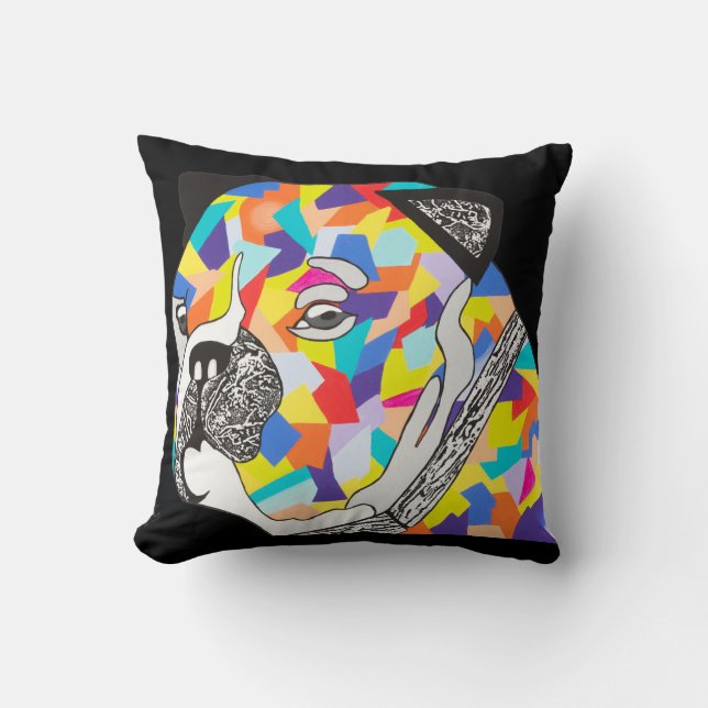 Throomkussen, 41 x 41 cm kussen (Voorkant)