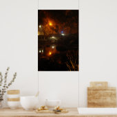 Throop in de mist poster (Keuken)