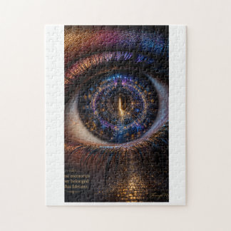 Through My Eyes™ Vergeten Deur Fantasie Oog Legpuz Legpuzzel