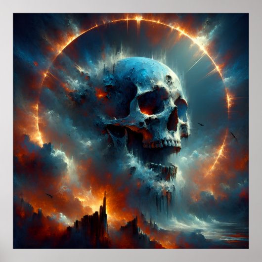 Through Space and Time Poster (Voorkant)