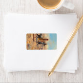 Through the Alkali, 1904 by Charles Marion Russell Etiket (Insitu)