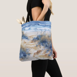 Through the Dunes Seascape Tote Bag