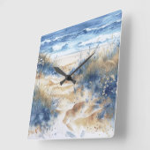 Through the Dunes Seascape Vierkante Klok (Hoek)