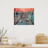 Through the Trees Poster is niet vertaald omdat he (Keuken)