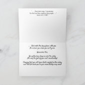 Through the Valley Enmoeting Greeting Card Kaart (Binnen)