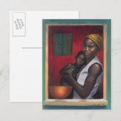 Through the Window Briefkaart (Voorkant / Achterkant)