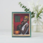 Through the Window Briefkaart (Staand voorkant)