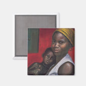 Through the Window Magneet (Voorkant / Achterkant)