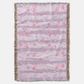 Throw Blanket – Butterfly Garden Deken (Voorkant Verticaal)