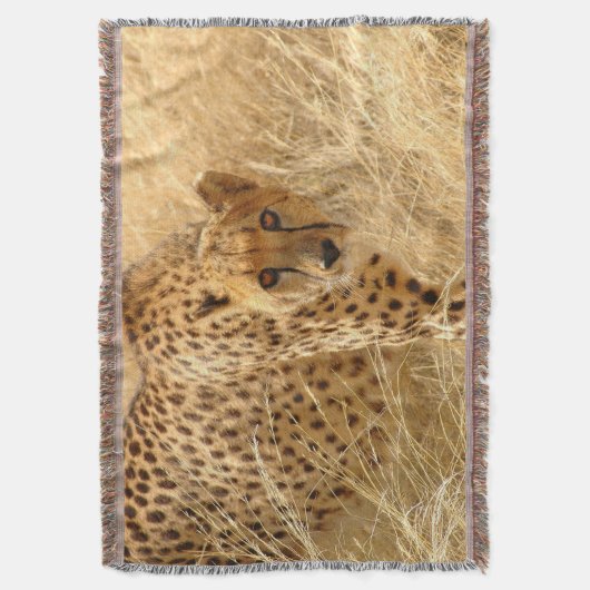 Throw Blanket/Cheetah Deken (Voorkant Verticaal)