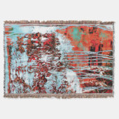 Throw Blanket – Corrosion Pulse Deken (Voorkant)