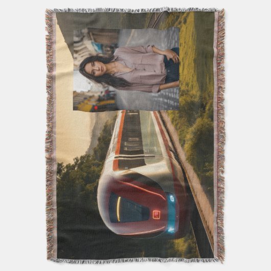 Throw Blanket Deken (Voorkant Verticaal)