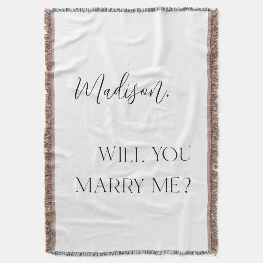 Throw Blanket Deken (Voorkant Verticaal)